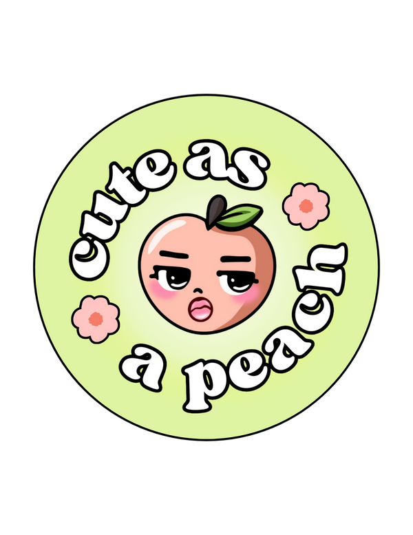 Cute as a peach