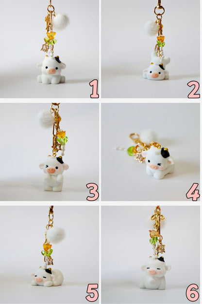 Cow Bag Charm | Keychains | Dangle Charm