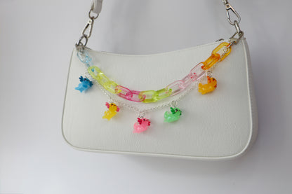 Axolotl Purse Chain | Bag Accessory