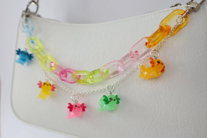 Axolotl Purse Chain | Bag Accessory