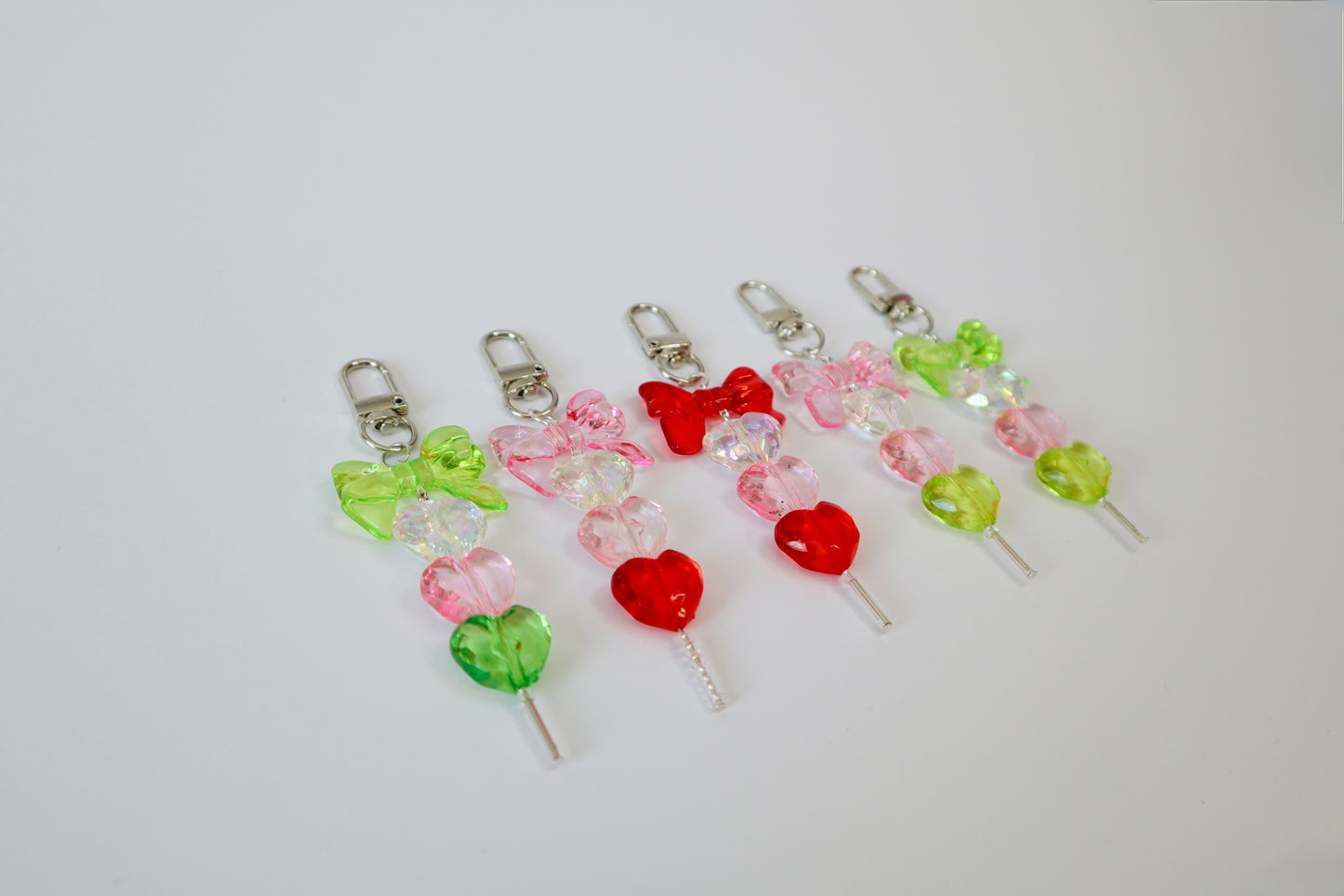 Sweet-Heart Tanghulu Keychain | Bag Charm