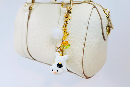 Cow Bag Charm | Keychains | Dangle Charm