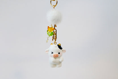 Cow Bag Charm | Keychains | Dangle Charm