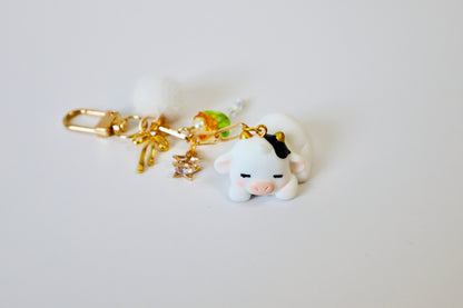 Cow Bag Charm | Keychains | Dangle Charm