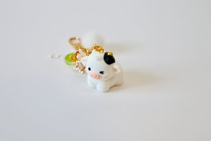 Cow Bag Charm | Keychains | Dangle Charm